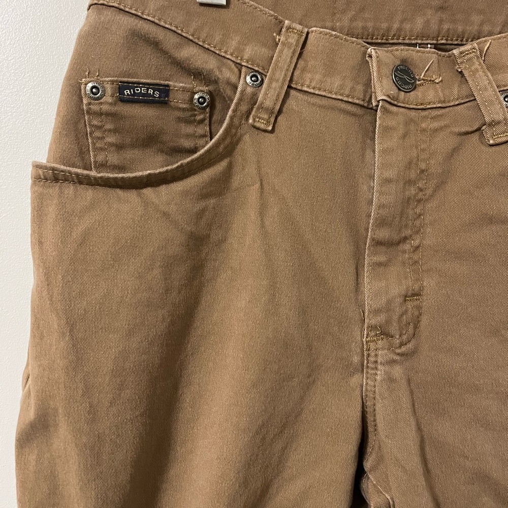 Riders Tan Women’s brown denim jeans Riders size 8M